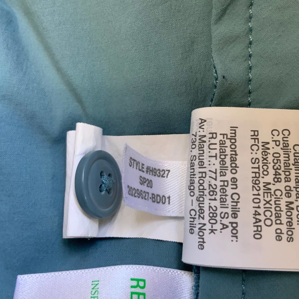 J. Crew Stretch Re-Imagined Chino Shorts Classic Fit Casual Zip-Fly Blue 36x9 - Picture 8 of 8